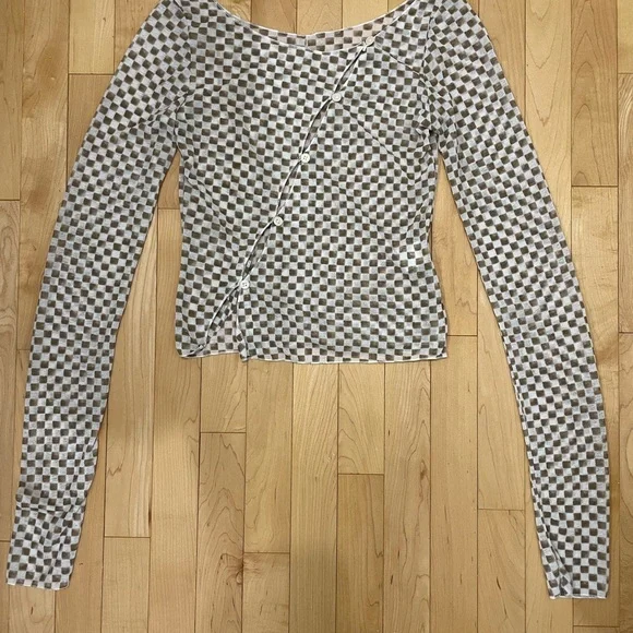 SourceUnknown Diagonal Button Up - Picture 2 of 3